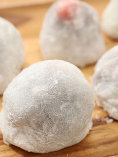 レンジで簡単!いちご大福-レシピのメイン写真