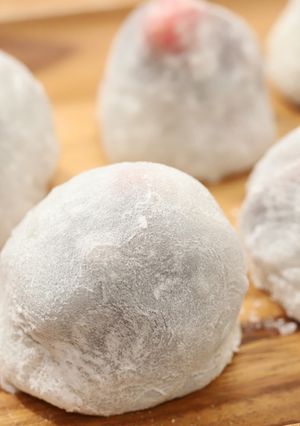 レンジで簡単！いちご大福-レシピのメイン写真