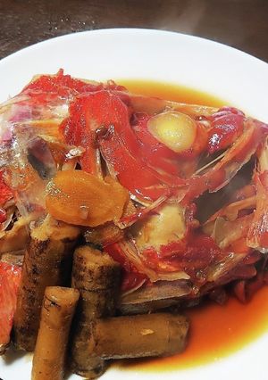 キンメダイのかぶと煮-レシピのメイン写真
