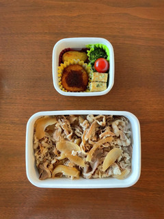 中学生野球弁当36|牛丼-レシピのメイン写真