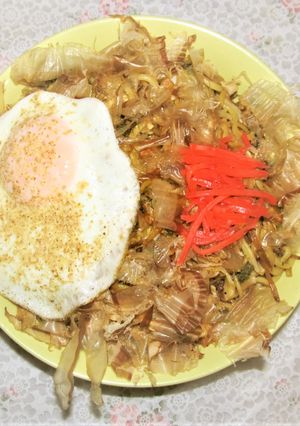 「土筆焼きそば」-レシピのメイン写真