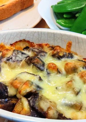 濃厚ナス味噌のたっぷりチーズ焼き-レシピのメイン写真