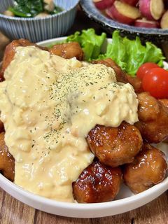 豚こまコロコロ南蛮 タルタルソース-レシピのメイン写真