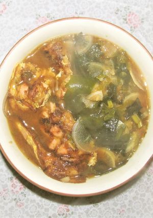 「赤だし土筆蕎麦」-レシピのメイン写真