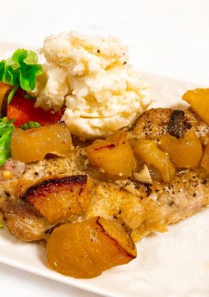 Roasted Apple&Pork-レシピのメイン写真