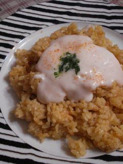 ツナとカレーのピラフ 白ソースのせ…-レシピのメイン写真