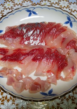 ボラのヘソの刺身-レシピのメイン写真