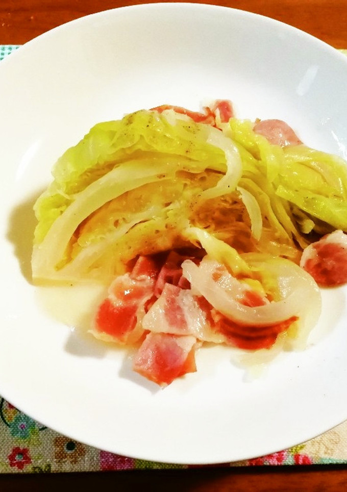 蒸しキャベツ#まるごと#大量消費#超簡単-レシピのメイン写真