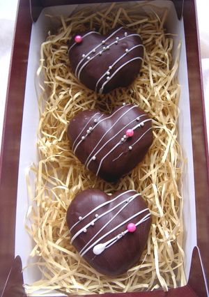 バレンタインに❤のチョコナッツクッキー-レシピのメイン写真