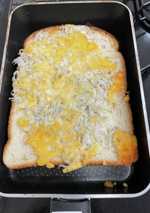 卵焼き器 デ しらすチーズトースト-レシピのメイン写真