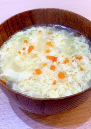 ケト たまごスープ-レシピのメイン写真