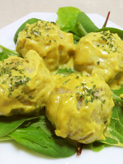 ミニトマトの豚肉巻き ~カレークリーム~-レシピのメイン写真