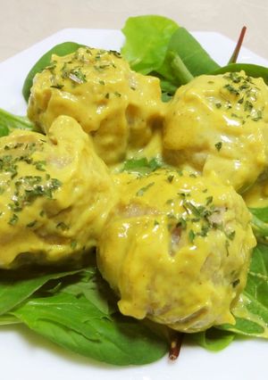 ミニトマトの豚肉巻き　～カレークリーム～-レシピのメイン写真