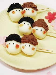 ごま餡お団子-レシピのメイン写真