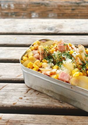 菊芋入りコンポタージュ炊き込みごはん-レシピのメイン写真