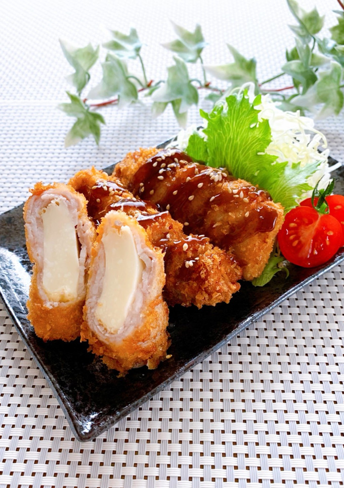 簡単・節約！厚揚げの肉巻きフライ-レシピのメイン写真