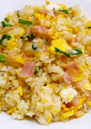 ベーコンチャーハン-レシピのメイン写真
