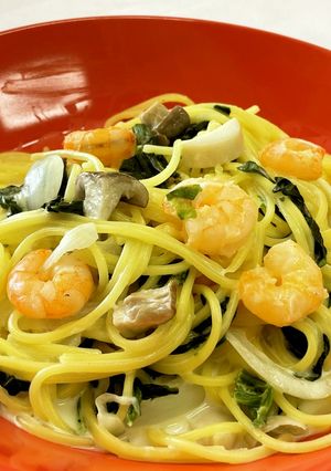 モーモーパスタ　　尾商キッチン-レシピのメイン写真