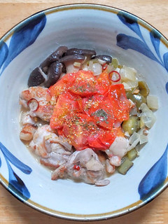 鶏もも肉の白ワイン煮(カチャトーラ)-レシピのメイン写真
