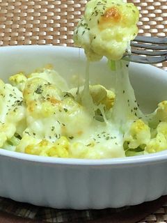 カリフラワーのカレーマヨ焼き!-レシピのメイン写真