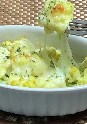 カリフラワーのカレーマヨ焼き！-レシピのメイン写真