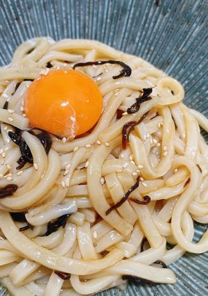 オイスター塩こんぶうどん-レシピのメイン写真