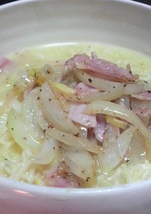 サッポロ一番de洋風塩ラーメン♪-レシピのメイン写真