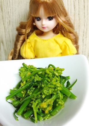 リカちゃん♡【野草】菜の花甘酢【春】-レシピのメイン写真