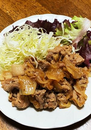 新玉ねぎの生姜焼き-レシピのメイン写真
