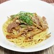 超簡単!豚肉とゴボウ・舞茸の旨辛パスタ!