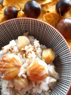 秋の味覚 栗ご飯-レシピのメイン写真