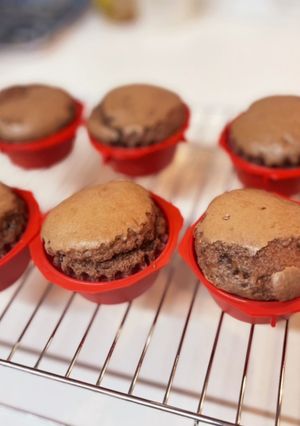 子供でも簡単♪チョコホイップでマフィン-レシピのメイン写真