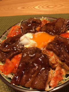 キムチカルビ丼(焼肉のタレだけ！)-レシピのメイン写真