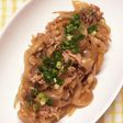 玉ねぎと豚肉炒め ポン酢&焼肉のタレ