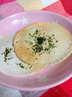 のり塩ギョーザの皮おせんべい-レシピのメイン写真