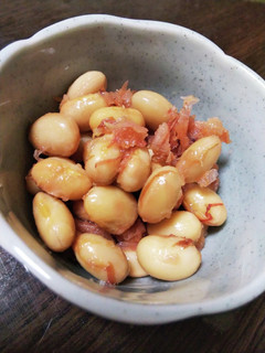 和えるだけ!蒸し大豆と梅おかか和え☆-レシピのメイン写真