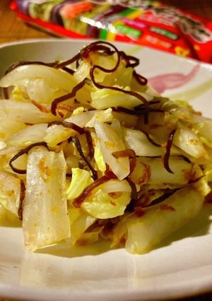 No3024白菜塩昆布鰹節和え-レシピのメイン写真