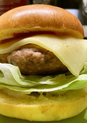 Turkey burger patty-レシピのメイン写真