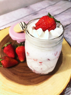 ♡いちごのココナッツミルクシェイク♡-レシピのメイン写真