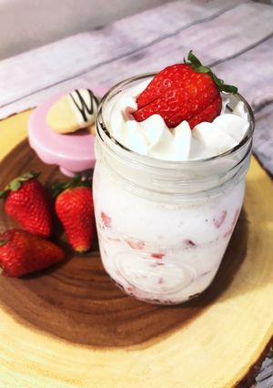 ♡いちごのココナッツミルクシェイク♡-レシピのメイン写真