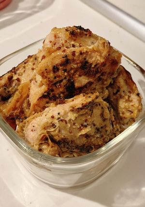 ハニーマスタードチキン-レシピのメイン写真