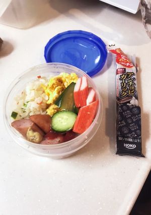 えびピラフのお弁当-レシピのメイン写真