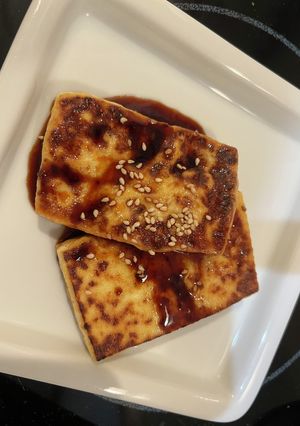 焼肉のたれだけの豆腐ステーキ：ダイエット-レシピのメイン写真