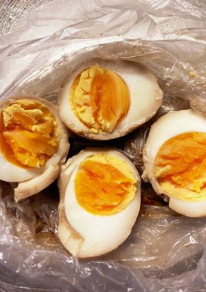 【ホットクック】ゆで卵を活用して味付け卵-レシピのメイン写真