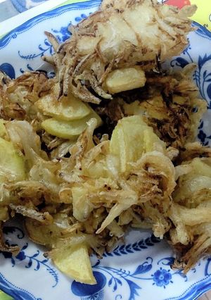 じゃがいも･玉ねぎ･もやしのかき揚げ-レシピのメイン写真