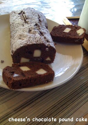 ガトーショコラ風なパウンドケーキ-レシピのメイン写真