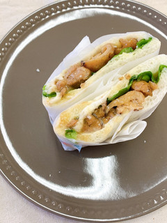 やきとり缶でサンドイッチ-レシピのメイン写真