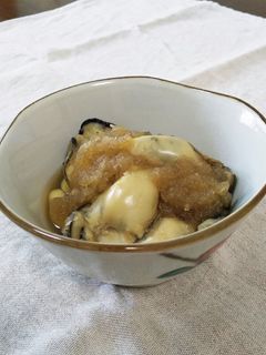牡蠣のおろし煮-レシピのメイン写真