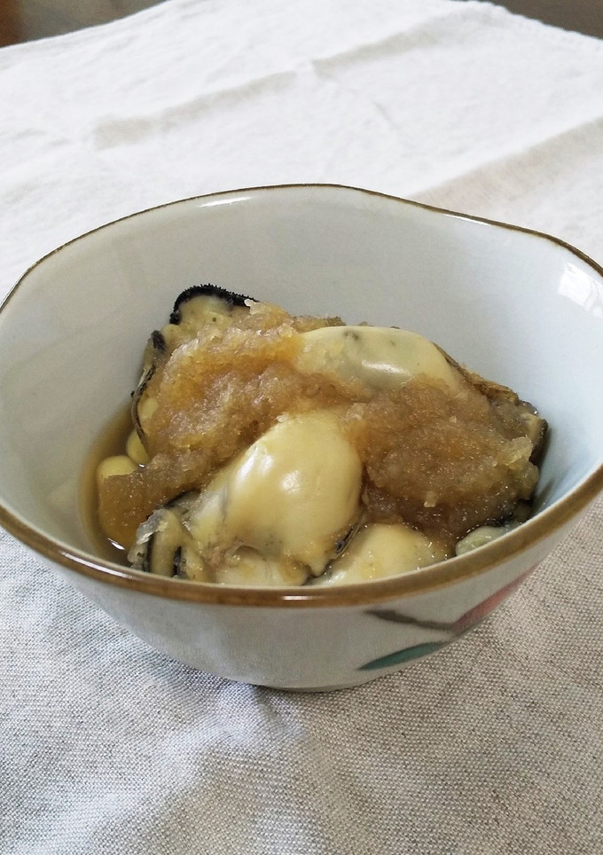 牡蠣のおろし煮-レシピのメイン写真