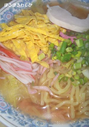 サイミン②　～生ラーメンをサイミン風に～-レシピのメイン写真